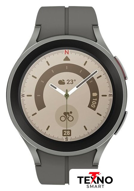 Galaxy Watch 5 Pro 45 мм (серый титан) Galaxy Watch 5 Pro 45 мм (серый титан)
