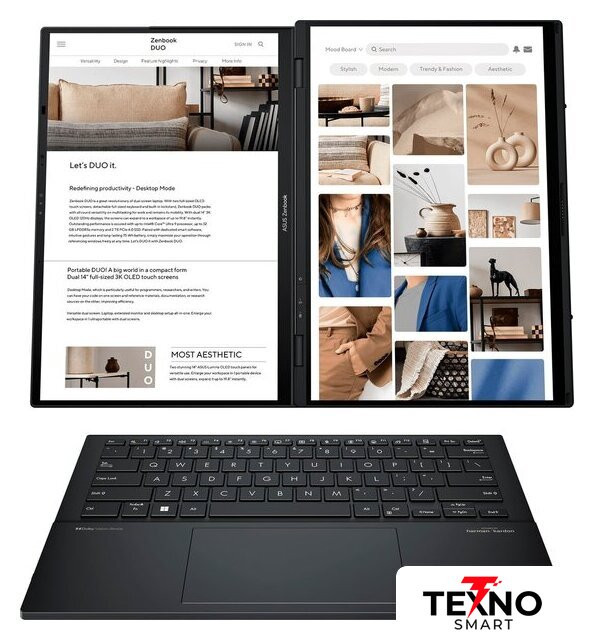 Zenbook 14 Duo OLED UX8406MA-QL056W Zenbook 14 Duo OLED UX8406MA-QL056W