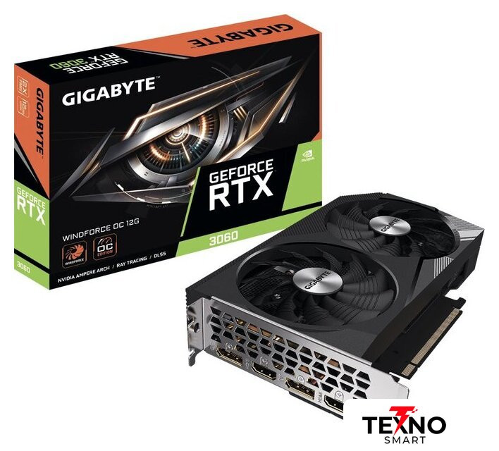 GeForce RTX 3060 Windforce OC 12G GV-N3060WF2OC-12GD GeForce RTX 3060 Windforce OC 12G GV-N3060WF2OC-12GD