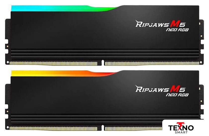 Ripjaws M5 Neo RGB 2x32ГБ DDR5 6000 МГц F5-6000J3040G32GX2-RM5NRK Ripjaws M5 Neo RGB 2x32ГБ DDR5 6000 МГц F5-6000J3040G32GX2-RM5NRK