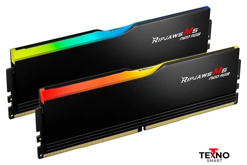 Ripjaws M5 Neo RGB 2x32ГБ DDR5 6000 МГц F5-6000J3040G32GX2-RM5NRK Ripjaws M5 Neo RGB 2x32ГБ DDR5 6000 МГц F5-6000J3040G32GX2-RM5NRK