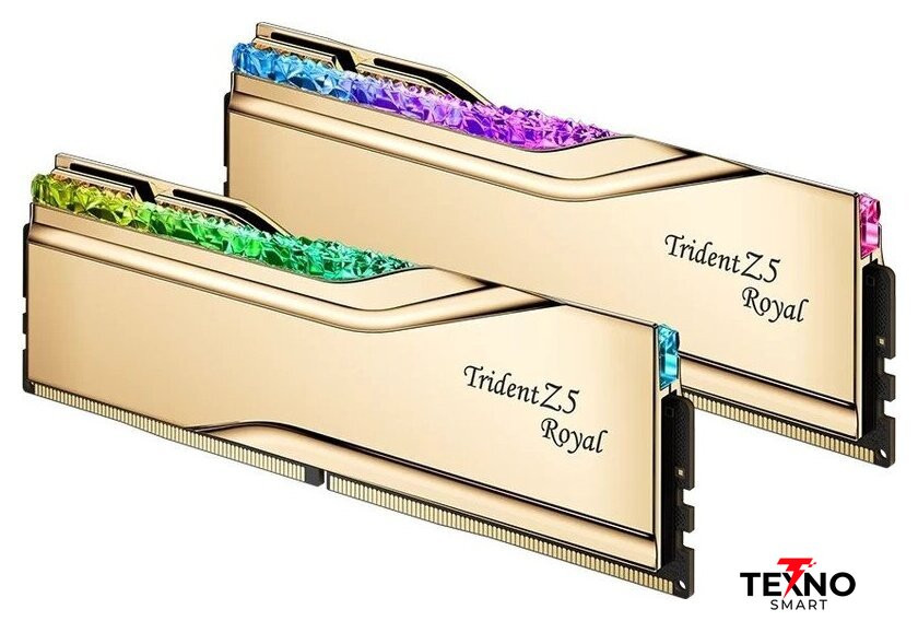Trident Z5 Royal Neo 2x16ГБ DDR5 6000 МГц F5-6000J2836G16GX2-TR5G Trident Z5 Royal Neo 2x16ГБ DDR5 6000 МГц F5-6000J2836G16GX2-TR5G