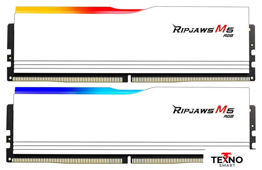 Ripjaws M5 RGB 2x32ГБ DDR5 6400 МГц F5-6400J3239G32GX2-RM5RW Ripjaws M5 RGB 2x32ГБ DDR5 6400 МГц F5-6400J3239G32GX2-RM5RW