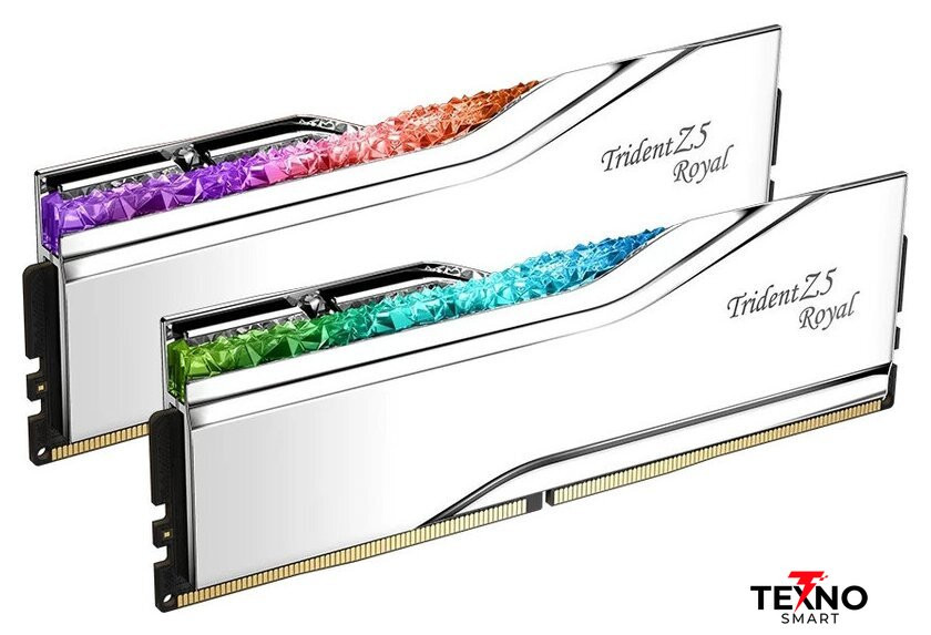Trident Z5 Royal 2x32ГБ DDR5 6400 МГц F5-6400J3239G32GX2-TR5S Trident Z5 Royal 2x32ГБ DDR5 6400 МГц F5-6400J3239G32GX2-TR5S