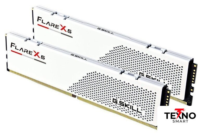 Flare X5 2x16ГБ DDR5 6400 МГц F5-6400J3240G16GX2-FX5W Flare X5 2x16ГБ DDR5 6400 МГц F5-6400J3240G16GX2-FX5W