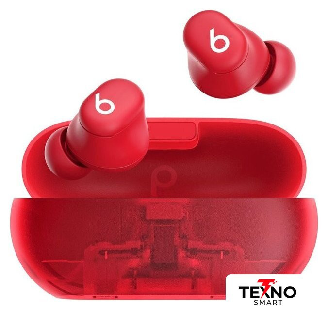 Beats Solo Buds (прозрачный красный) Beats Solo Buds (прозрачный красный)