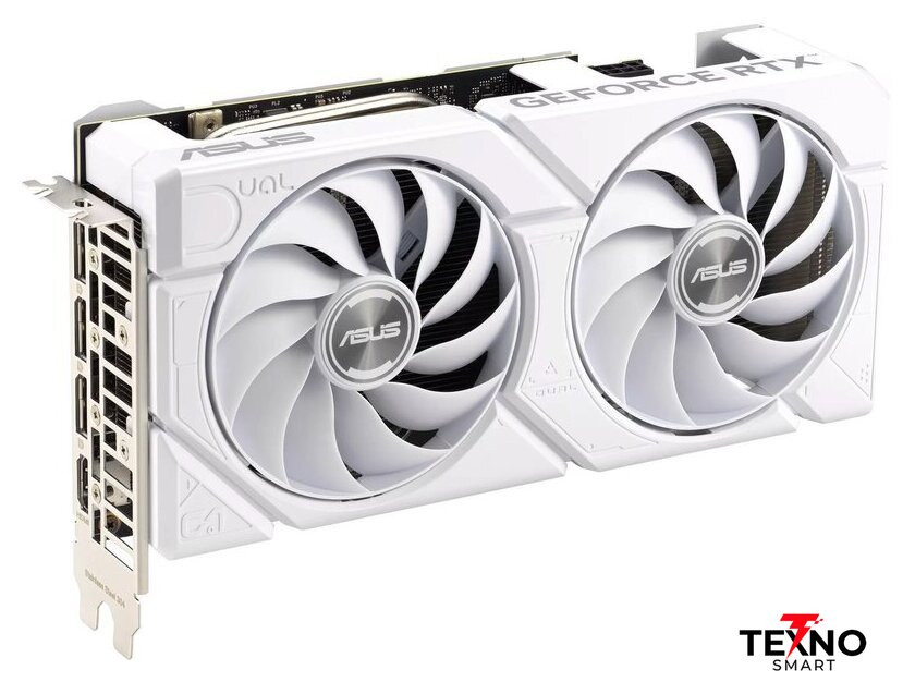 ASUS Dual GeForce RTX 4060 Ti Evo White OC Edition 8GB GDDR6 DUAL-RTX4060TI-O8G-EVO-WHITE ASUS Dual GeForce RTX 4060 Ti Evo White OC Edition 8GB GDDR6 DUAL-RTX4060TI-O8G-EVO-WHITE