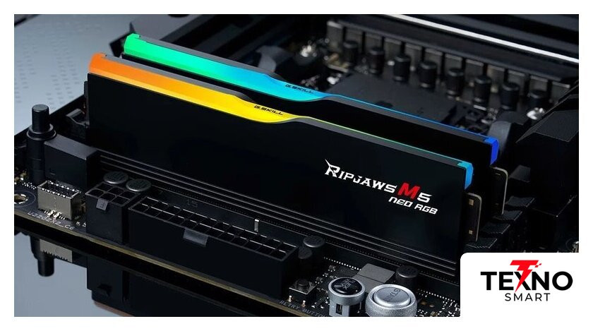 Ripjaws M5 Neo RGB 2x32ГБ DDR5 6000 МГц F5-6000J3040G32GX2-RM5NRK Ripjaws M5 Neo RGB 2x32ГБ DDR5 6000 МГц F5-6000J3040G32GX2-RM5NRK