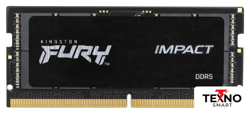FURY Impact 32ГБ DDR5 SODIMM 4800 МГц KF548S38IB-32 FURY Impact 32ГБ DDR5 SODIMM 4800 МГц KF548S38IB-32