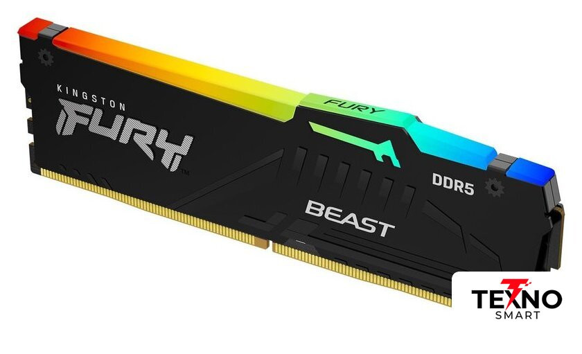 FURY Beast RGB 32ГБ DDR5 6000МГц KF560C36BBEA-32 FURY Beast RGB 32ГБ DDR5 6000МГц KF560C36BBEA-32