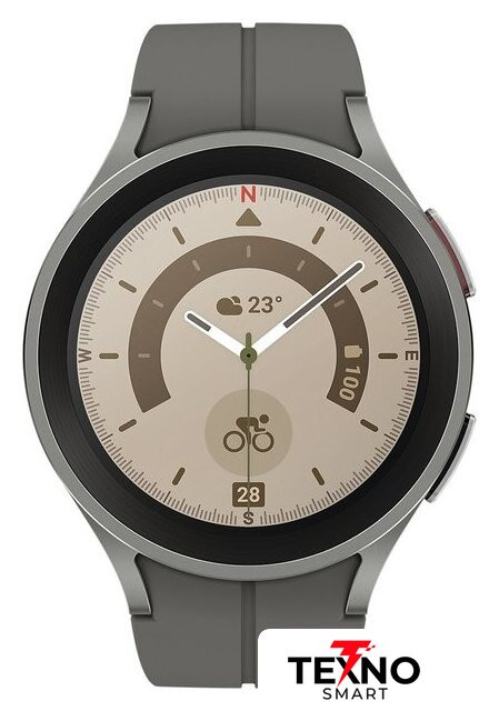 Galaxy Watch 5 Pro 45 мм (серый титан) Galaxy Watch 5 Pro 45 мм (серый титан)