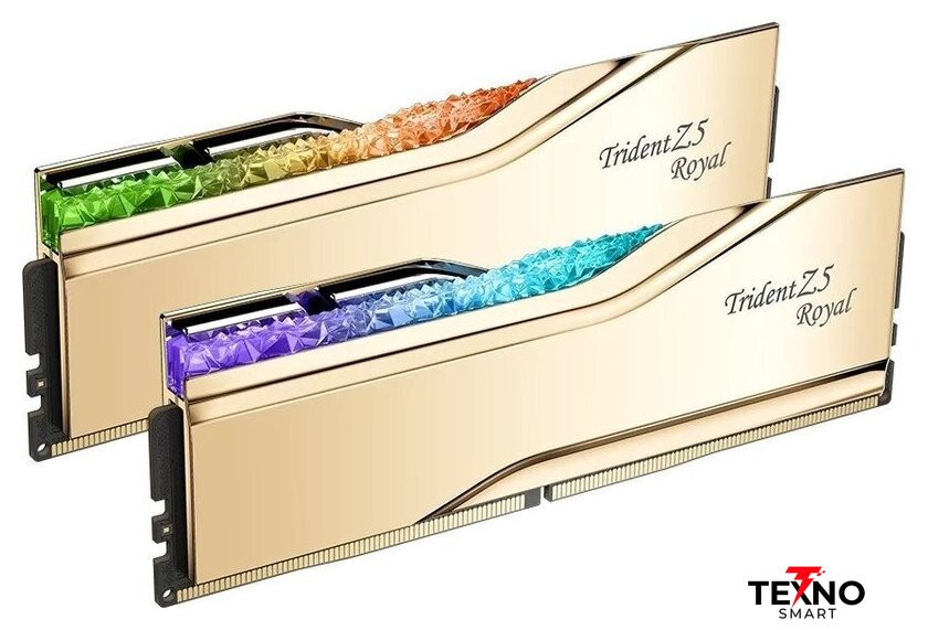 Trident Z5 Royal Neo 2x16ГБ DDR5 6000 МГц F5-6000J2836G16GX2-TR5G Trident Z5 Royal Neo 2x16ГБ DDR5 6000 МГц F5-6000J2836G16GX2-TR5G