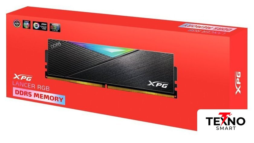 ADATA XPG Lancer RGB 2x48ГБ DDR5 6000МГц AX5U6000C3048G-DCLARBK ADATA XPG Lancer RGB 2x48ГБ DDR5 6000МГц AX5U6000C3048G-DCLARBK