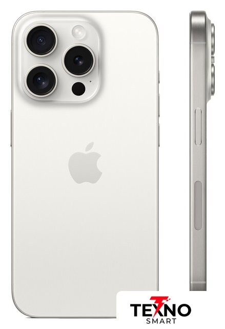 Apple iPhone 15 Pro 1TB (белый титан) Apple iPhone 15 Pro 1TB (белый титан)