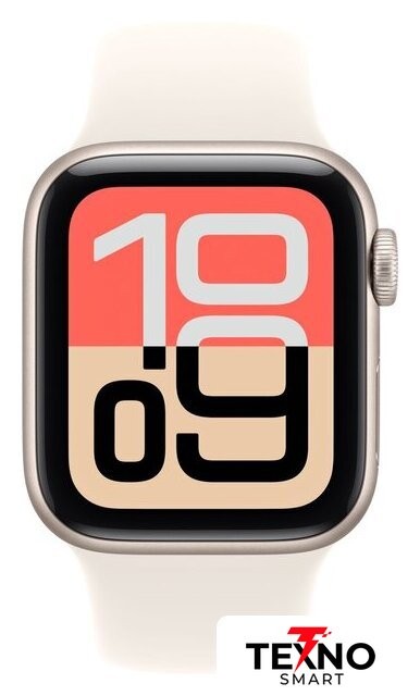 Apple Watch SE 3 40 мм (алюминиевый корпус, звездный свет/звездный свет, спортивный силиконовый ремешок M/L) Apple Watch SE 3 40 мм (алюминиевый корпус, звездный свет/звездный свет, спортивный силиконовый ремешок M/L)