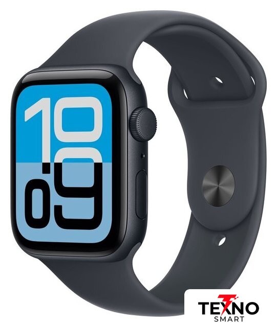 Apple Watch SE 3 44 мм (алюминиевый корпус, полуночный/полуночный, спортивный силиконовый ремешок S/M) Apple Watch SE 3 44 мм (алюминиевый корпус, полуночный/полуночный, спортивный силиконовый ремешок S/M)