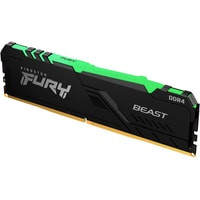 FURY Beast RGB 32ГБ DDR4 3200 МГц KF432C16BB2A/32 FURY Beast RGB 32ГБ DDR4 3200 МГц KF432C16BB2A/32